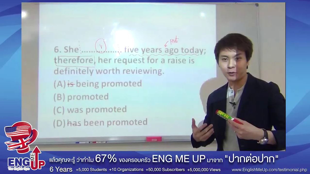 ตัวอย่างโจทย์ข้อสอบโทอิค ส่วน Sentence Completion ที่ห้ามผิด